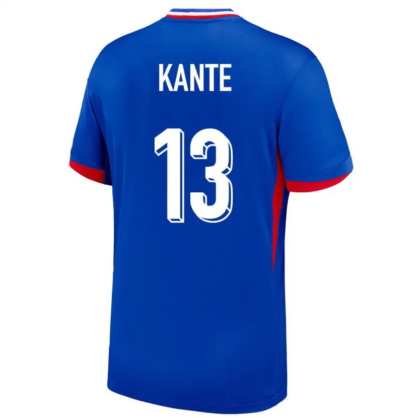 Danxen Kobiety Francja N Golo Kante #13 Niebieski Domowa Koszulka 24-26 Koszulki Klubowe