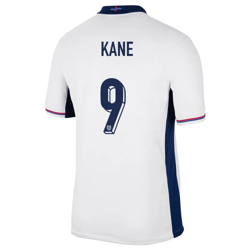 Danxen Kobiety Anglia Harry Kane #9 Biały Domowa Koszulka 24-26 Koszulki Klubowe