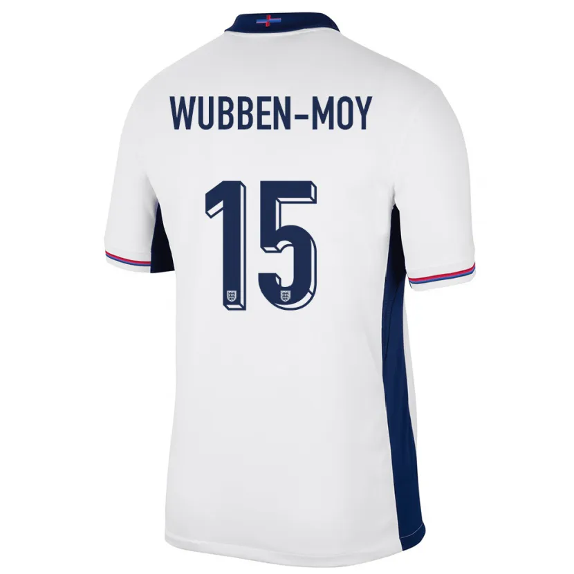 Danxen Kobiety Anglia Lotte Wubben Moy #15 Biały Domowa Koszulka 24-26 Koszulki Klubowe
