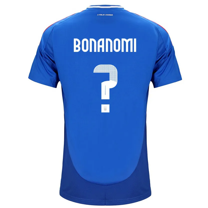 Danxen Kobiety Włochy Andrea Bonanomi #0 Niebieski Domowa Koszulka 24-26 Koszulki Klubowe
