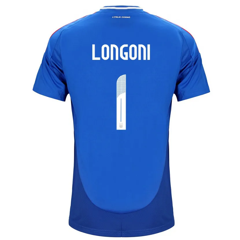 Danxen Kobiety Włochy Alessandro Longoni #1 Niebieski Domowa Koszulka 24-26 Koszulki Klubowe