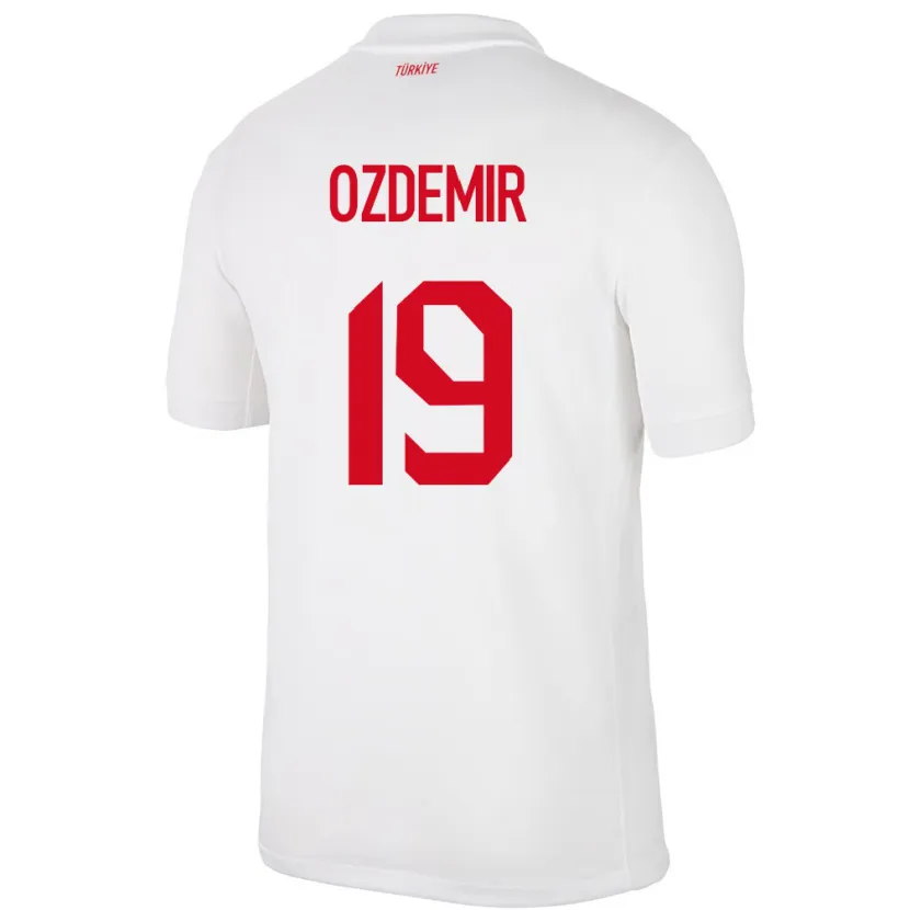 Danxen Kobiety Turcja Halil Özdemir #19 Biały Domowa Koszulka 24-26 Koszulki Klubowe