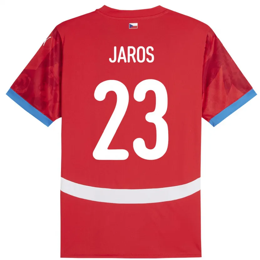 Danxen Kobiety Czechy Vitezslav Jaros #23 Czerwony Domowa Koszulka 24-26 Koszulki Klubowe