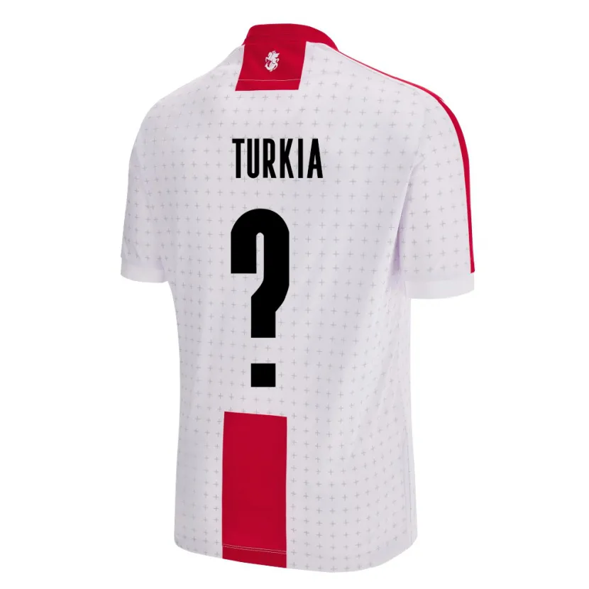 Danxen Kobiety Georgia Aleksandre Turkia #0 Biały Domowa Koszulka 24-26 Koszulki Klubowe