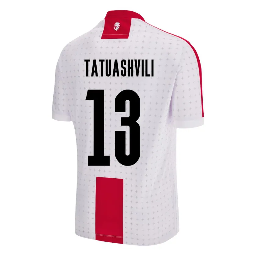 Danxen Kobiety Georgia Tamar Tatuashvili #13 Biały Domowa Koszulka 24-26 Koszulki Klubowe