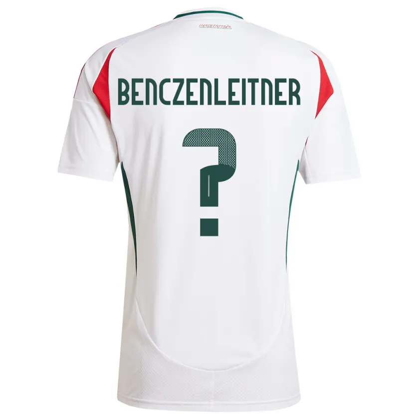 Danxen Kobiety Węgry Barna Benczenleitner #0 Biały Wyjazdowa Koszulka 24-26 Koszulki Klubowe
