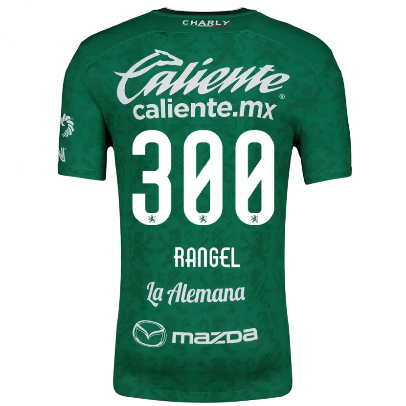 Danxen Dzieci Luis Rangel #300 Zielony Biały Domowa Koszulka 2024/25 Koszulki Klubowe