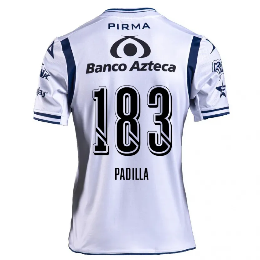 Danxen Kobiety Donovan Padilla #183 Biały Granatowy Domowa Koszulka 2024/25 Koszulki Klubowe