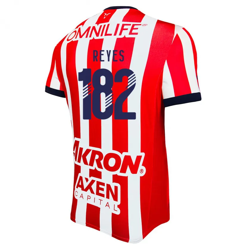 Danxen Kobiety Mauricio Reyes #182 Czerwony Biały Niebieski Domowa Koszulka 2024/25 Koszulki Klubowe
