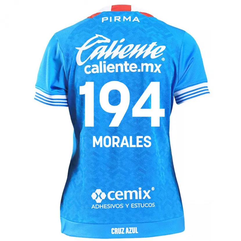 Danxen Dzieci Amaury Morales #194 Niebieskie Niebo Domowa Koszulka 2024/25 Koszulki Klubowe