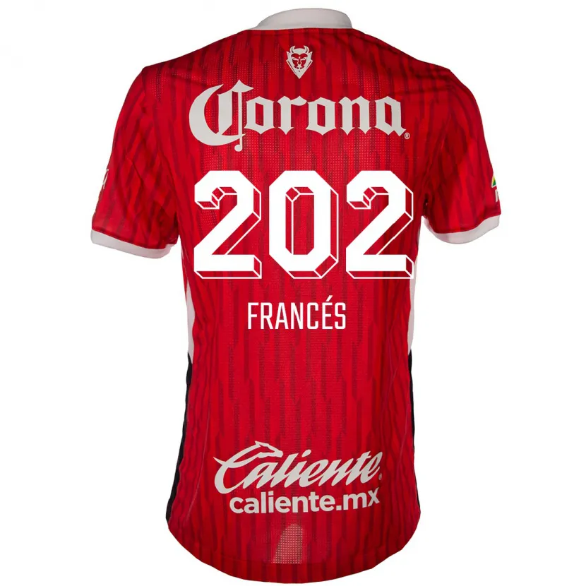 Danxen Dzieci Lenin Francés #202 Czerwono-Biały Domowa Koszulka 2024/25 Koszulki Klubowe