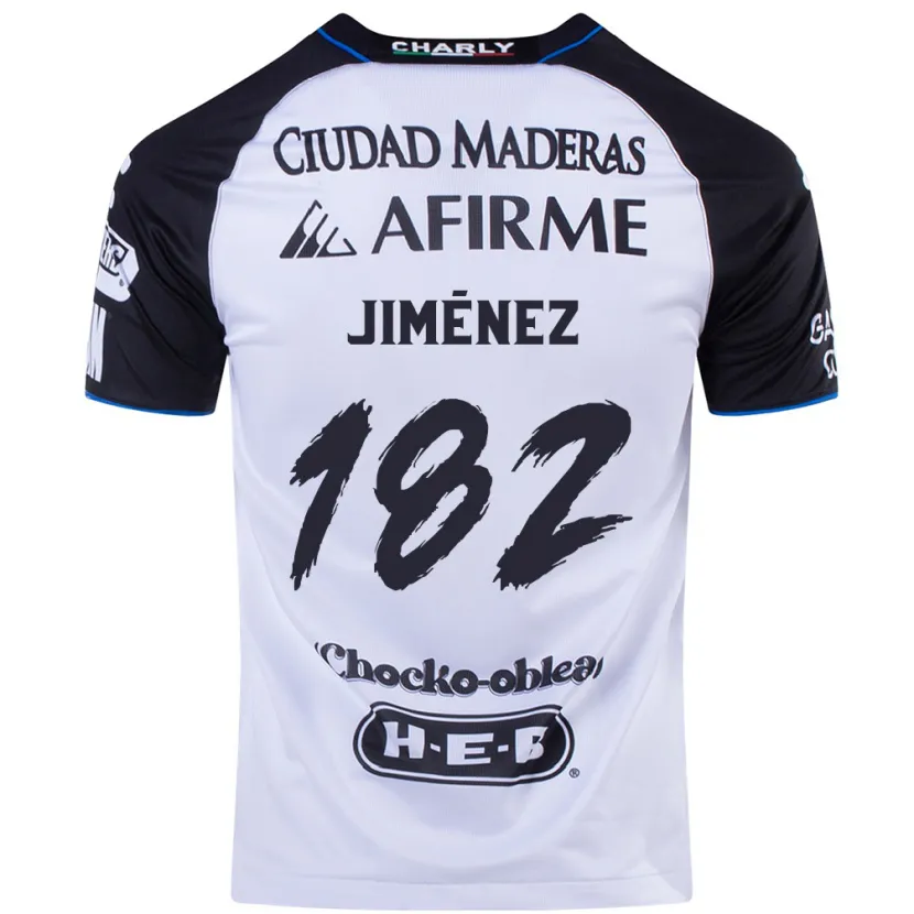 Danxen Męski Carlos Jiménez #182 Czarno-Niebieski Domowa Koszulka 2024/25 Koszulki Klubowe