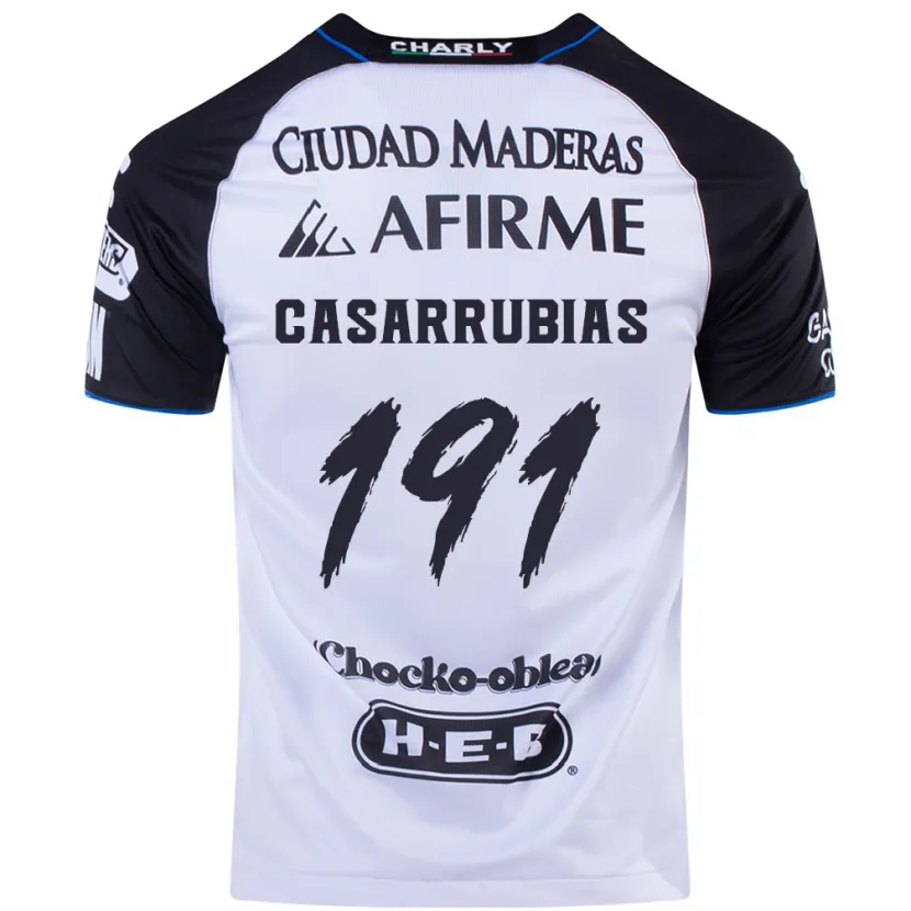 Danxen Męski Aaron Casarrubias #191 Czarno-Niebieski Domowa Koszulka 2024/25 Koszulki Klubowe