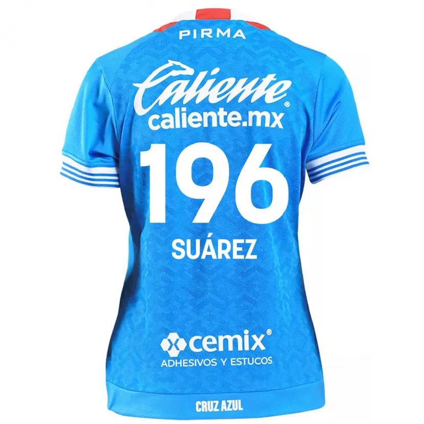 Danxen Kobiety Javier Suárez #196 Niebieskie Niebo Domowa Koszulka 2024/25 Koszulki Klubowe