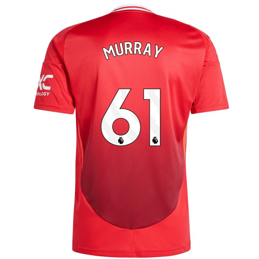 Danxen Dzieci Sam Murray #61 Jasnoczerwony Domowa Koszulka 2024/25 Koszulki Klubowe