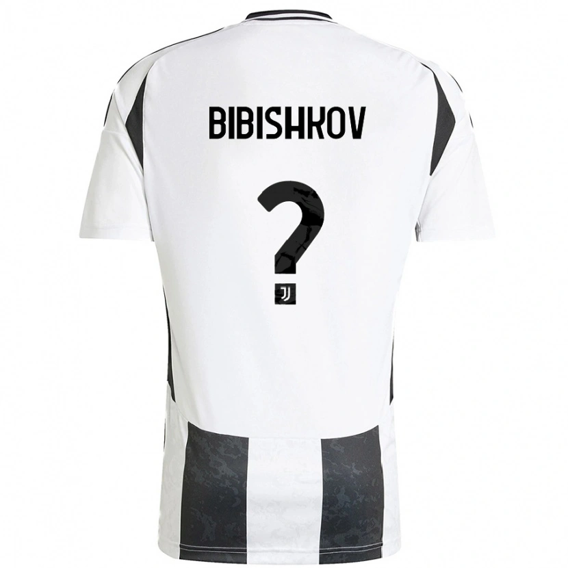Danxen Dzieci Marsel Bibishkov #0 Biały Czarny Domowa Koszulka 2024/25 Koszulki Klubowe
