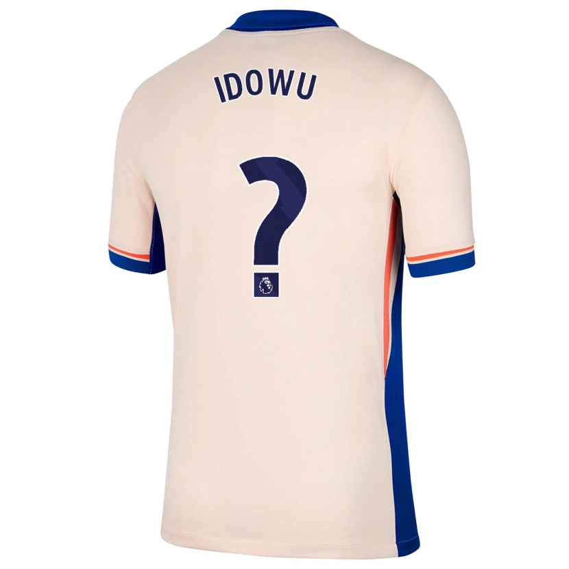 Danxen Dzieci Tudor Mendel-Idowu #0 Jasnobeżowy Wyjazdowa Koszulka 2024/25 Koszulki Klubowe