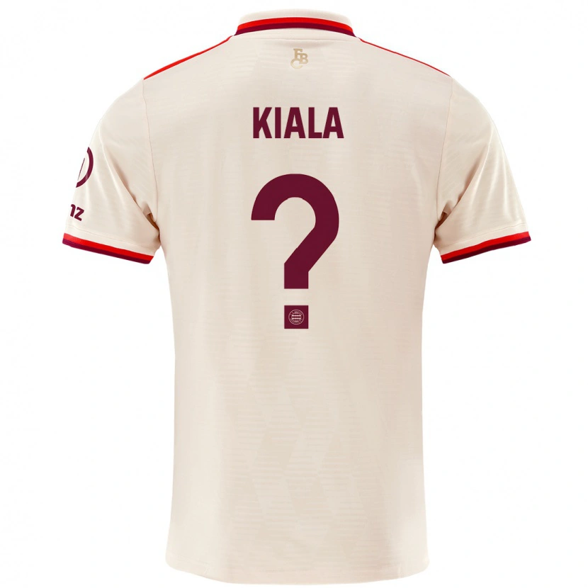 Danxen Dzieci Cassiano Kiala #0 Lniany Trzeci Komplet Koszulka 2024/25 Koszulki Klubowe