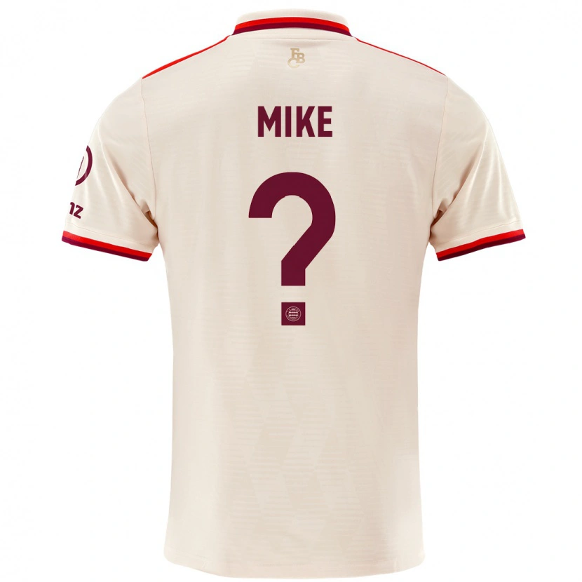 Danxen Dzieci Wisdom Mike #0 Lniany Trzeci Komplet Koszulka 2024/25 Koszulki Klubowe