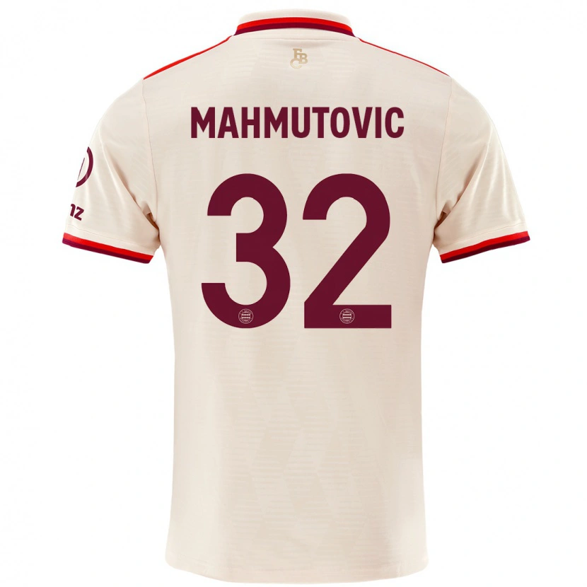 Danxen Dzieci Ena Mahmutovic #32 Lniany Trzeci Komplet Koszulka 2024/25 Koszulki Klubowe