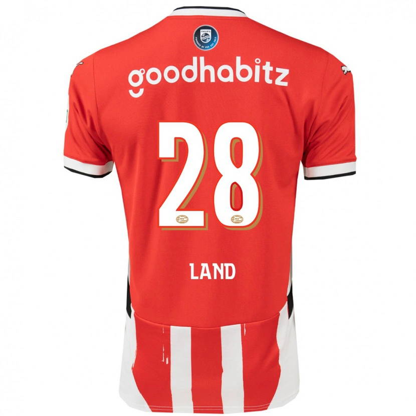 Danxen Męski Tygo Land #28 Czerwony Biały Domowa Koszulka 2024/25 Koszulki Klubowe