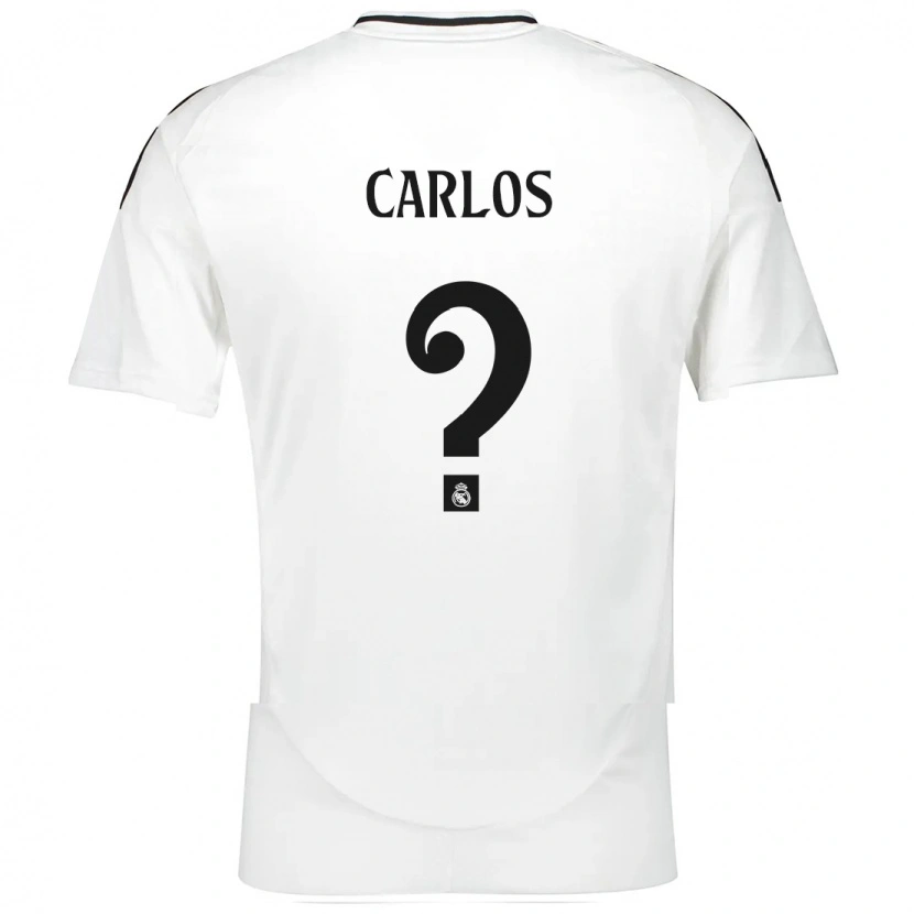 Danxen Męski Carlos Sánchez #0 Biały Domowa Koszulka 2024/25 Koszulki Klubowe