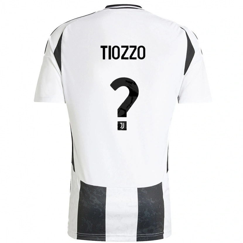 Danxen Męski Marco Tiozzo #0 Biały Czarny Domowa Koszulka 2024/25 Koszulki Klubowe