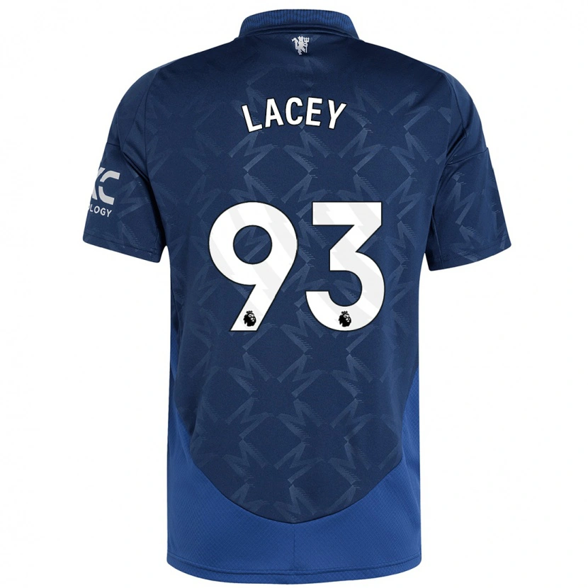 Danxen Męski Shea Lacey #93 Indygo Wyjazdowa Koszulka 2024/25 Koszulki Klubowe