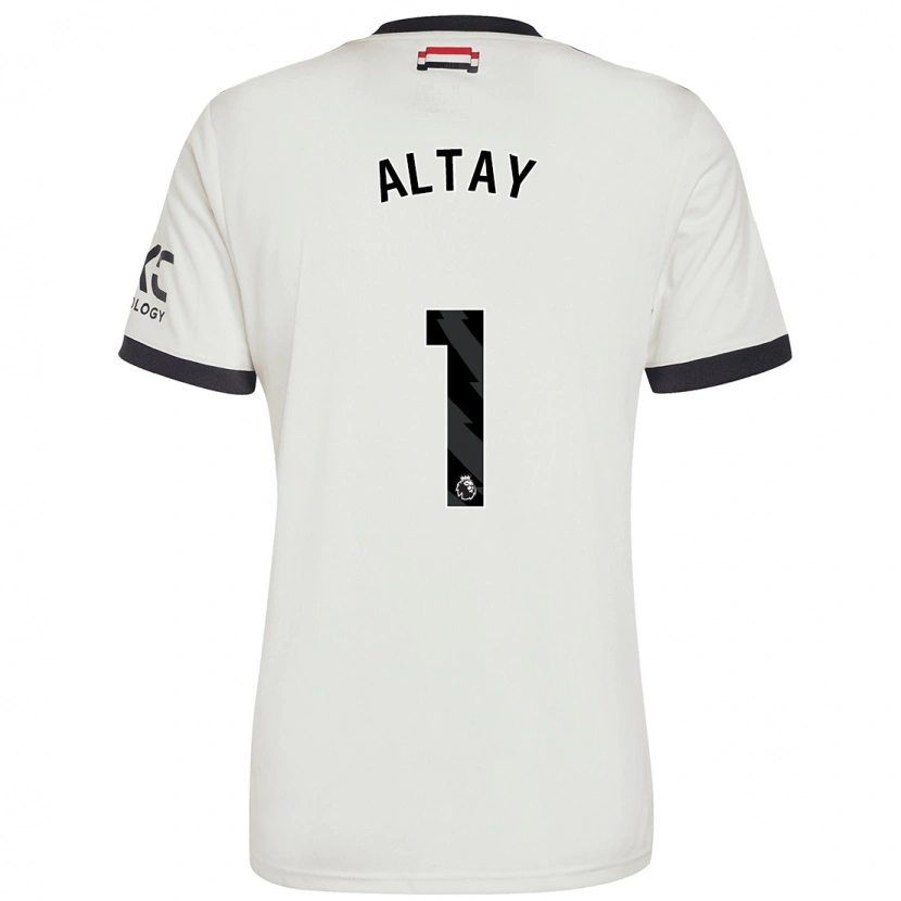 Danxen Męski Altay Bayındır #1 Ecru Trzeci Komplet Koszulka 2024/25 Koszulki Klubowe