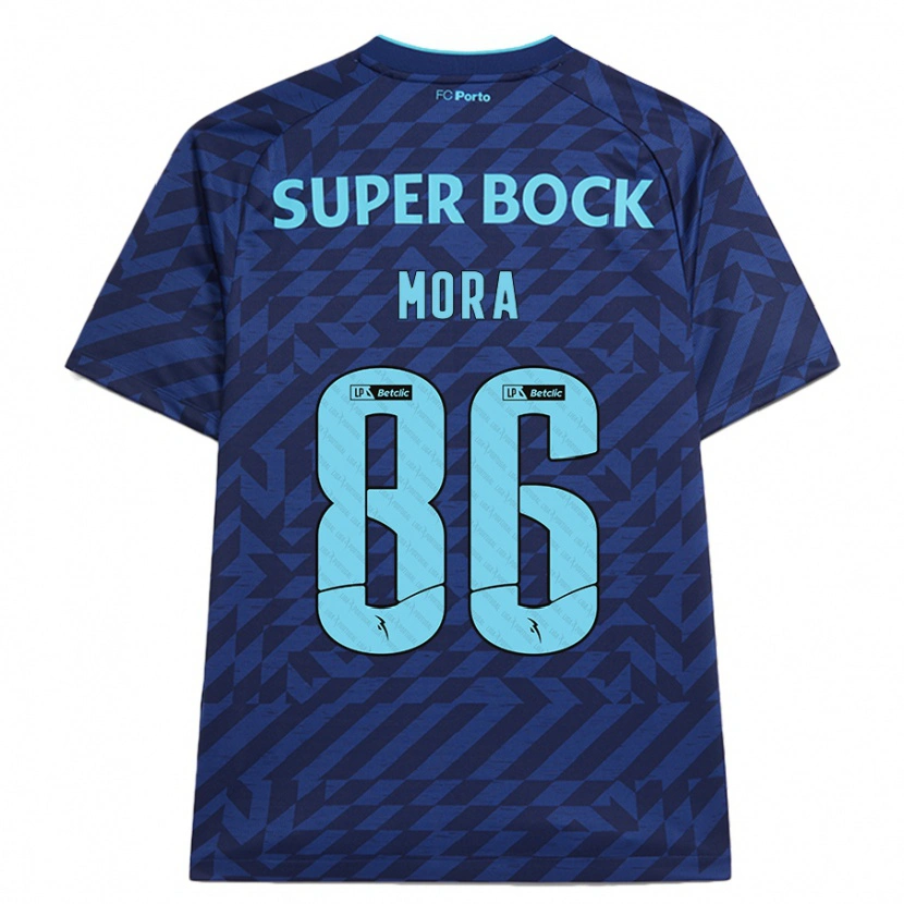 Danxen Męski Rodrigo Mora #86 Granatowy Trzeci Komplet Koszulka 2024/25 Koszulki Klubowe