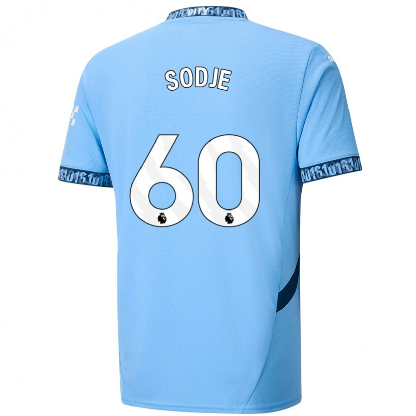 Danxen Kobiety Tai Sodje #60 Granatowy Domowa Koszulka 2024/25 Koszulki Klubowe