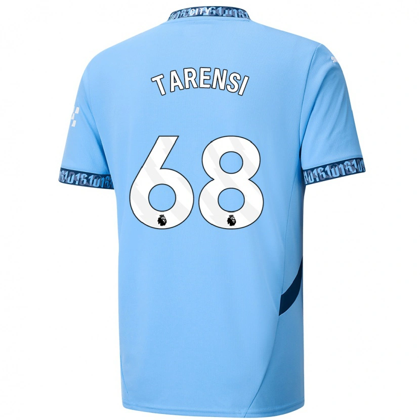 Danxen Kobiety Oscar Tarensi #68 Granatowy Domowa Koszulka 2024/25 Koszulki Klubowe