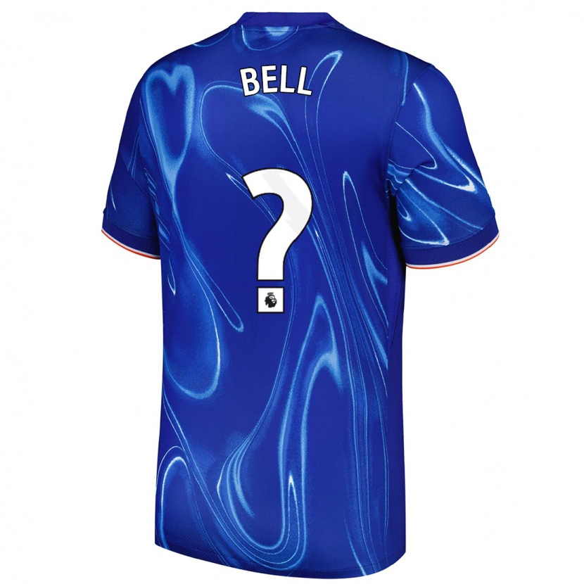 Danxen Kobiety Toby Bell #0 Niebieski Biały Domowa Koszulka 2024/25 Koszulki Klubowe
