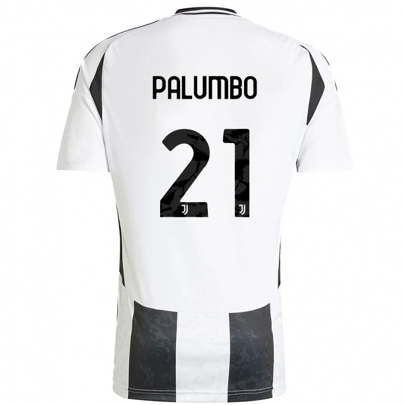 Danxen Kobiety Martin Palumbo #21 Biały Czarny Domowa Koszulka 2024/25 Koszulki Klubowe
