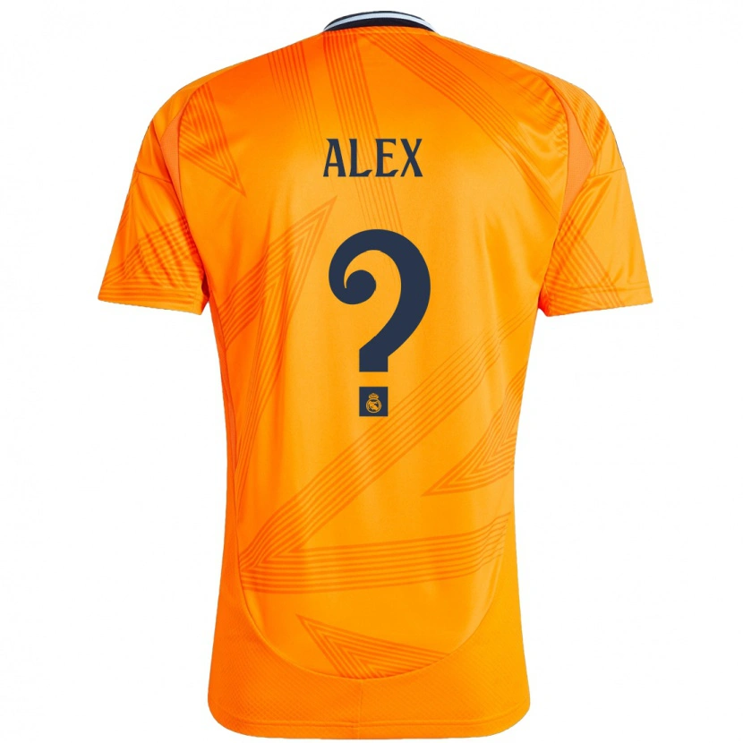 Danxen Kobiety Alex Sanchez #0 Pomarańczowy Wyjazdowa Koszulka 2024/25 Koszulki Klubowe