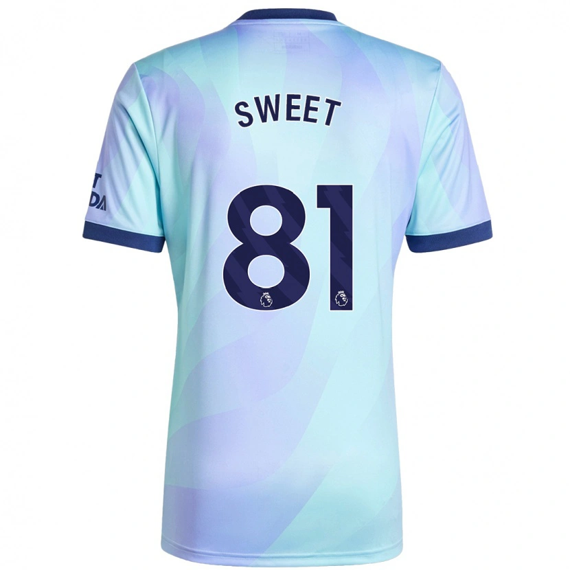 Danxen Kobiety Will Sweet #81 Aqua Trzeci Komplet Koszulka 2024/25 Koszulki Klubowe