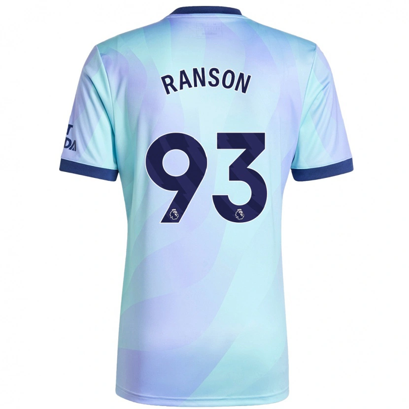 Danxen Kobiety Khari Ranson #93 Aqua Trzeci Komplet Koszulka 2024/25 Koszulki Klubowe