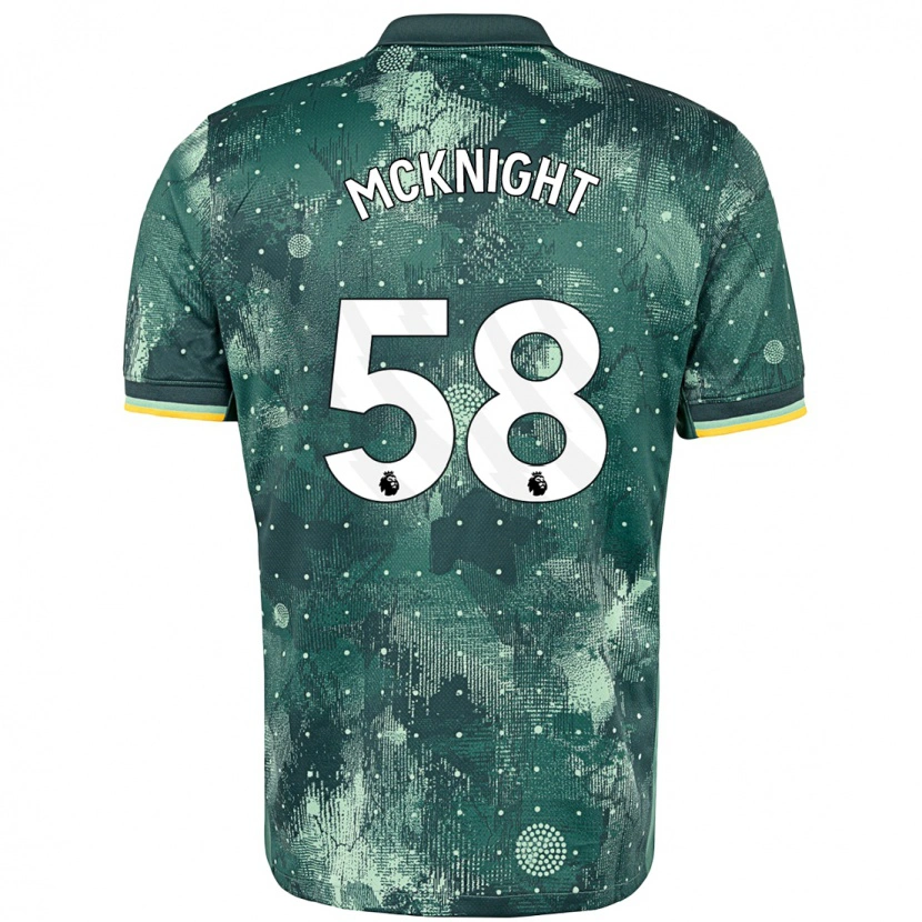 Danxen Kobiety Maxwell Mcknight #58 Miętowy Trzeci Komplet Koszulka 2024/25 Koszulki Klubowe
