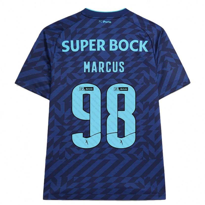 Danxen Kobiety Abraham Marcus #98 Granatowy Trzeci Komplet Koszulka 2024/25 Koszulki Klubowe