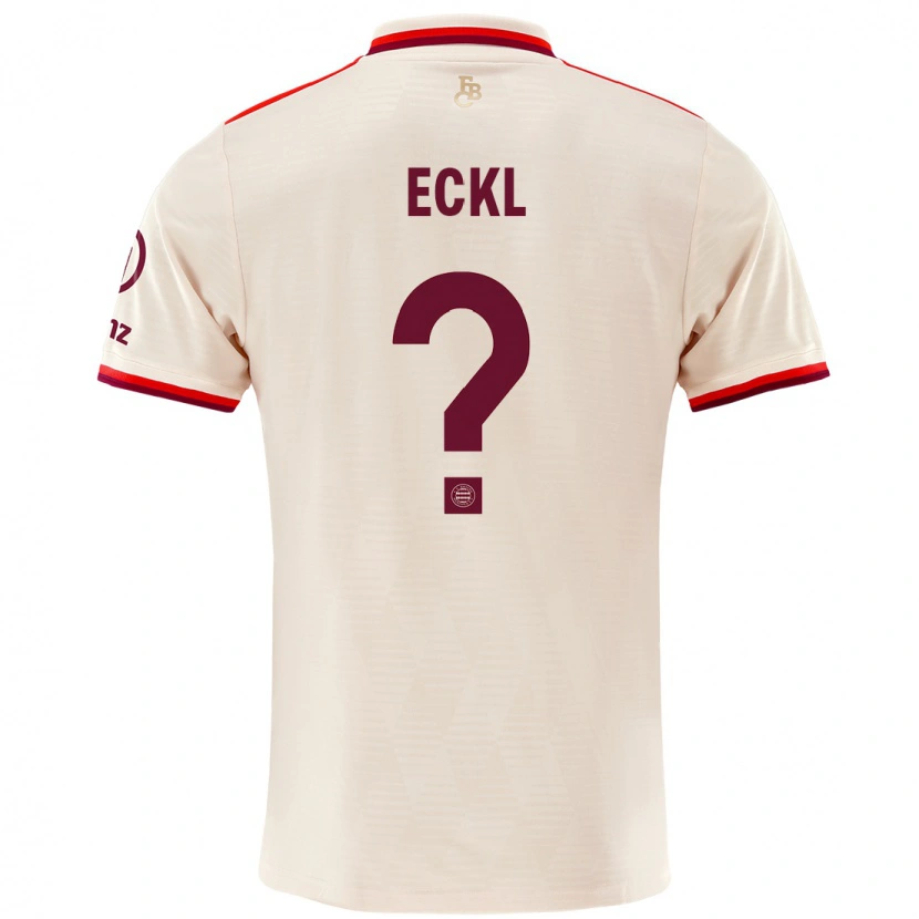 Danxen Kobiety Jason Eckl #0 Lniany Trzeci Komplet Koszulka 2024/25 Koszulki Klubowe