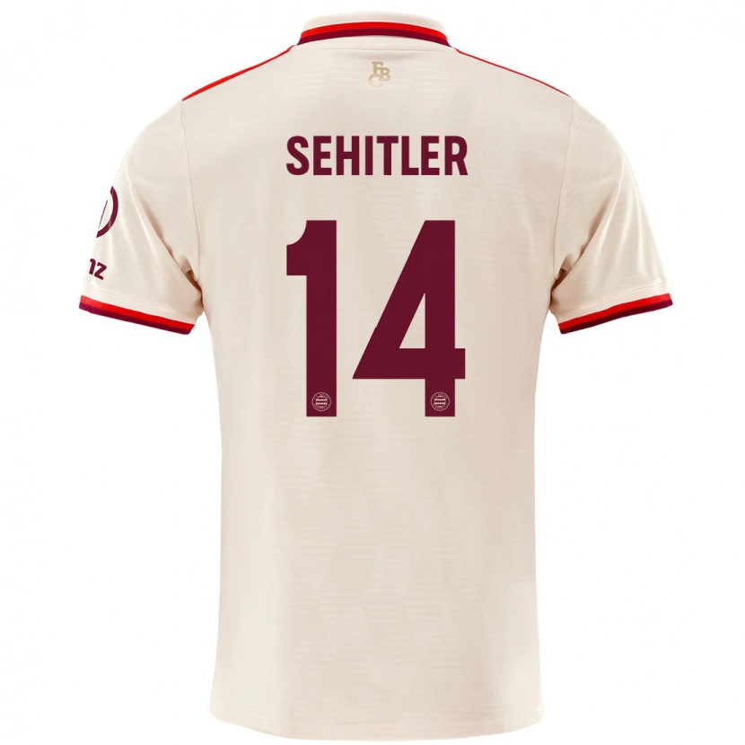 Danxen Kobiety Alara Şehitler #14 Lniany Trzeci Komplet Koszulka 2024/25 Koszulki Klubowe