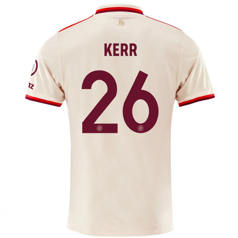 Danxen Kobiety Samantha Kerr #26 Lniany Trzeci Komplet Koszulka 2024/25 Koszulki Klubowe