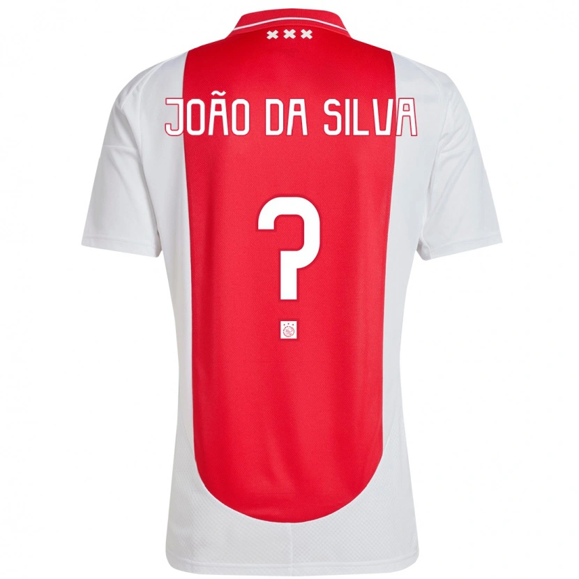 Danxen Dzieci Miguel João Da Silva #0 Czerwony Biały Domowa Koszulka 2024/25 Koszulki Klubowe