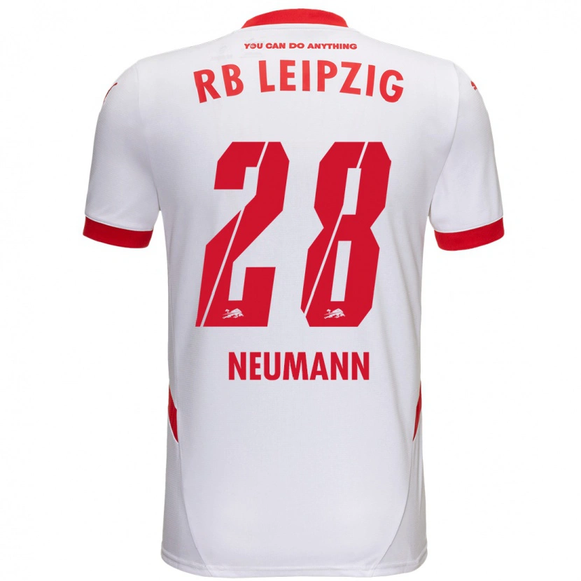 Danxen Dzieci Cenny Neumann #28 Biały Czerwony Domowa Koszulka 2024/25 Koszulki Klubowe
