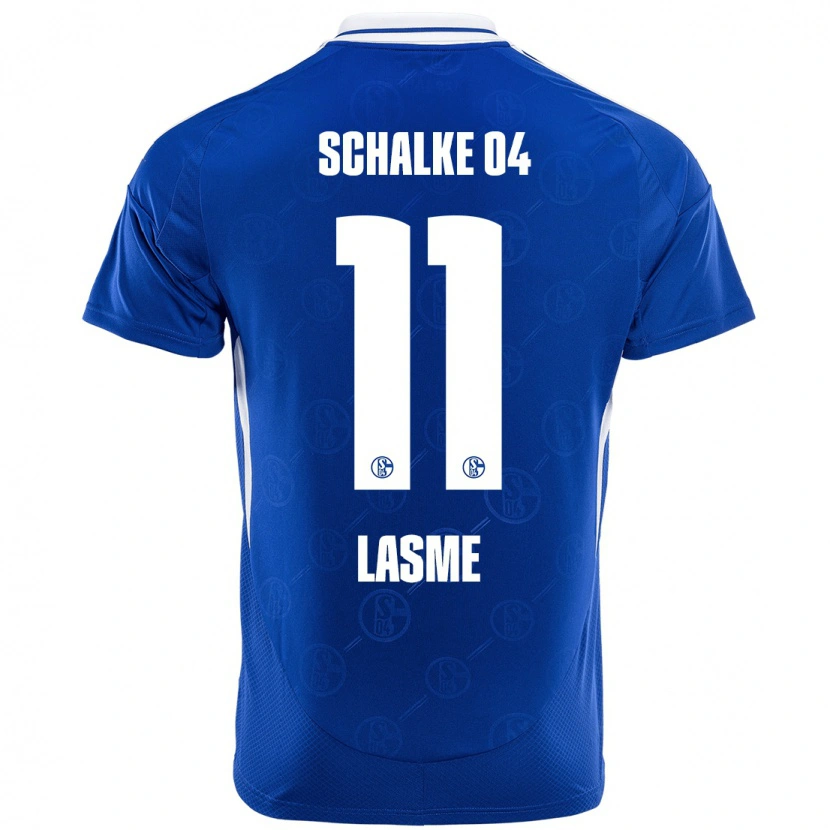 Danxen Dzieci Bryan Lasme #11 Królewski Niebieski Domowa Koszulka 2024/25 Koszulki Klubowe
