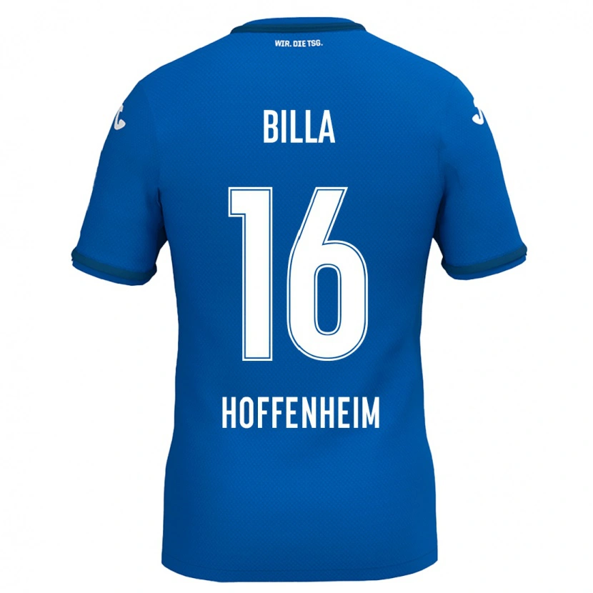 Danxen Dzieci Nicole Billa #16 Królewski Niebieski Domowa Koszulka 2024/25 Koszulki Klubowe