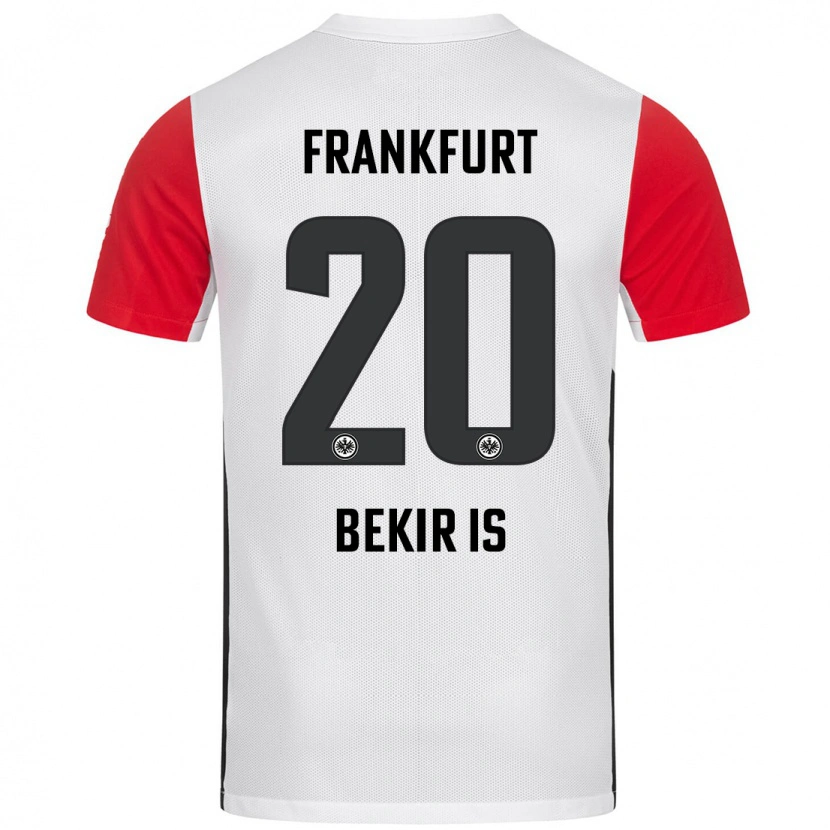 Danxen Dzieci Eba Bekir Is #20 Biały Czerwony Domowa Koszulka 2024/25 Koszulki Klubowe