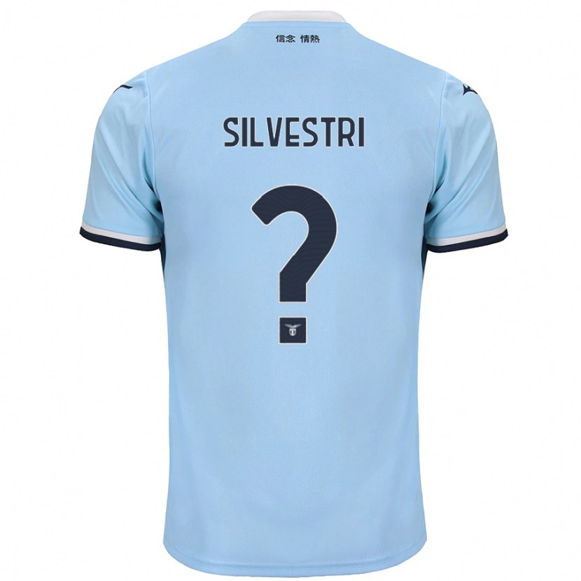 Danxen Dzieci Thomas Silvestri #0 Niebieski Domowa Koszulka 2024/25 Koszulki Klubowe