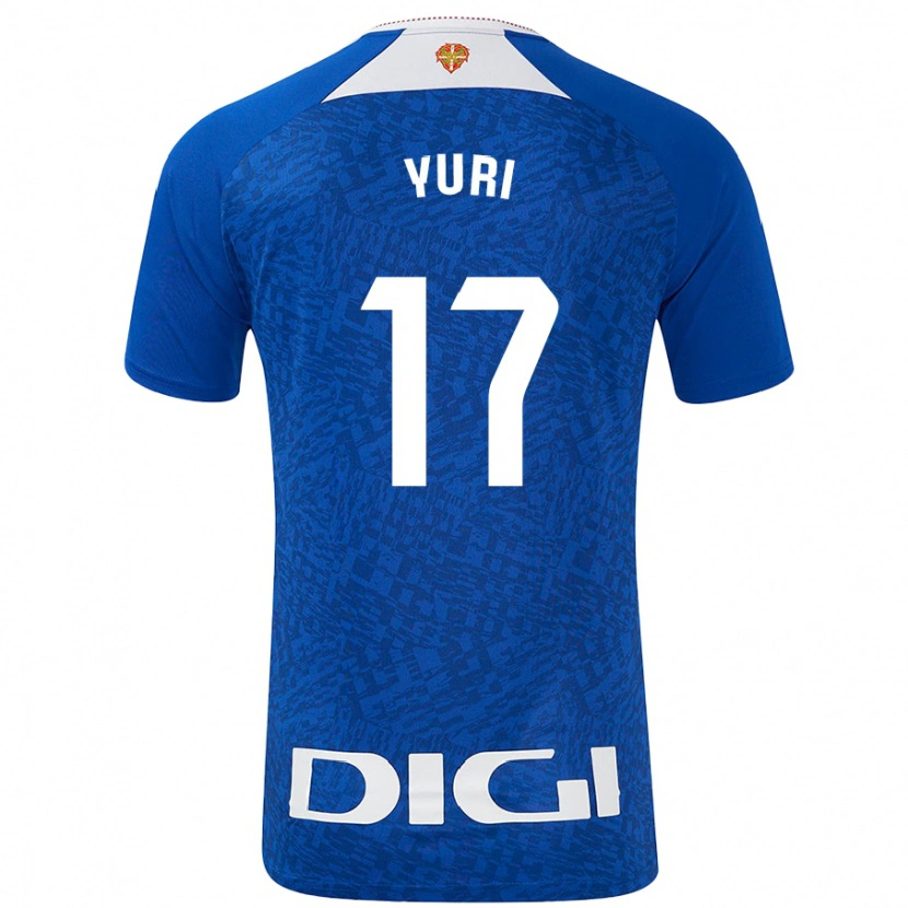 Danxen Dzieci Yuri Berchiche #17 Królewski Niebieski Wyjazdowa Koszulka 2024/25 Koszulki Klubowe