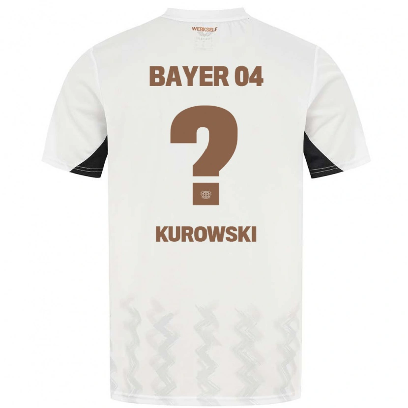 Danxen Dzieci Julien Kurowski #0 Biały Czarny Wyjazdowa Koszulka 2024/25 Koszulki Klubowe
